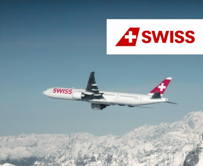 SWISS Maschine mit Logo